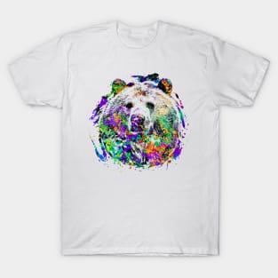 Brown Bear Animal Wild Forest Jungle Nature T-Shirt